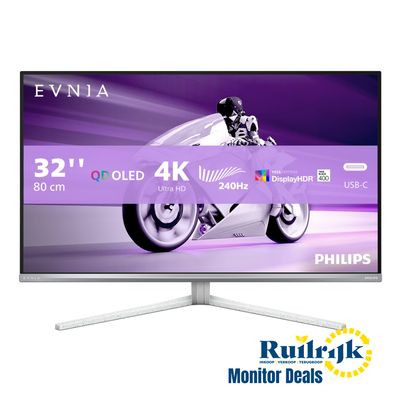 Philips Evnia 32M2N8900 32inch OLED 4K 240Hz Gaming Monitor
