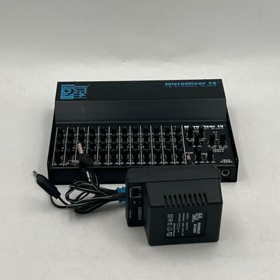 Midiman Micromixer 18 - 18 kanaals mixer - Vintage audio