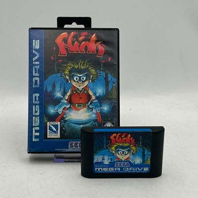 Sega Mega Drive Flink Game met origineel boekje en case