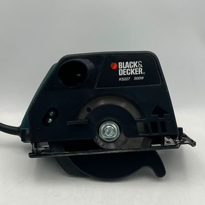 Black & Decker KS227 Cirkelzaag Incl 2 zagen - Met garantie