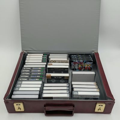 35x Cassette bandjes partij TDK / Denon / Sony 90 100 MA-XG
