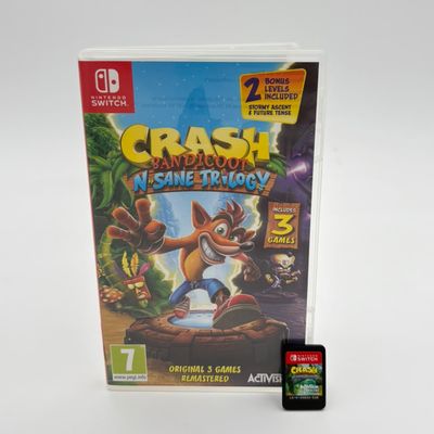 Crash Bandicoot N Sane Trilogy - Nintendo Switch game