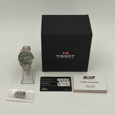 Tissot PR100 horloge groen Quartz - Full set - Met garantie