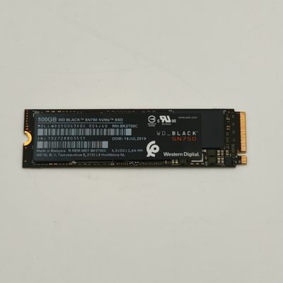 Western Digital WD Black NVMe m.2 SSD SN750 WDS500G3X0C