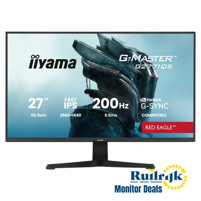 Iiyama G-Master G2771QS-B1 27 inch QHD IPS 200Hz monitor