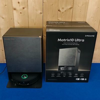 Dreame Matrix 10 Ultra Zwart Robotstofzuiger en dweil + Dock