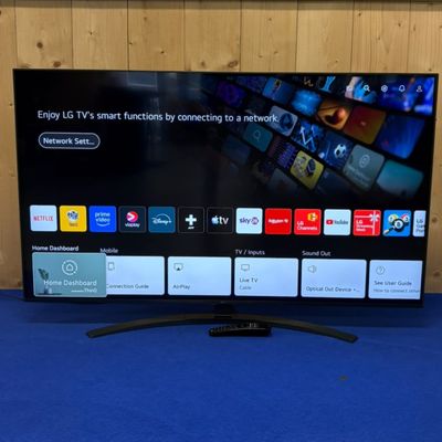 LG 55UP78006LB 4K Smart Televisie Zwart met ab - Nette staat
