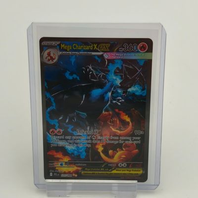 Mega Charizard X EX 125 Pokémon Kaart - Phantasmal Flames NM