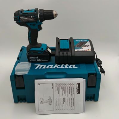 Makita DDF482 Boormachine met 18V Accu + Lader en Koffer