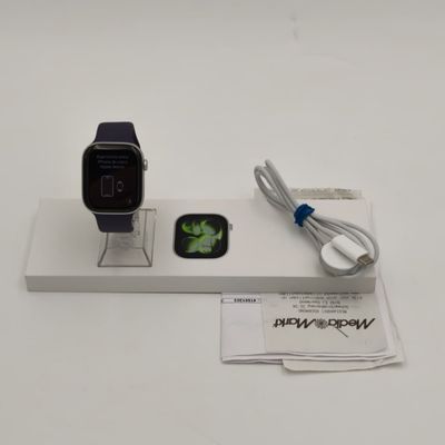 Apple Watch 11 46mm Silver Paars M/L - Nieuwstaat + Bon