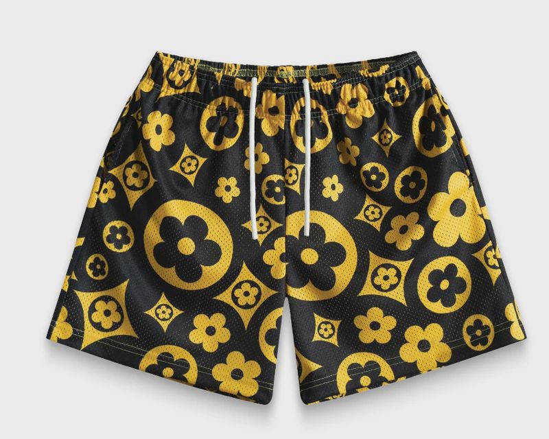 Bravest Lakeshow Flower Shorts