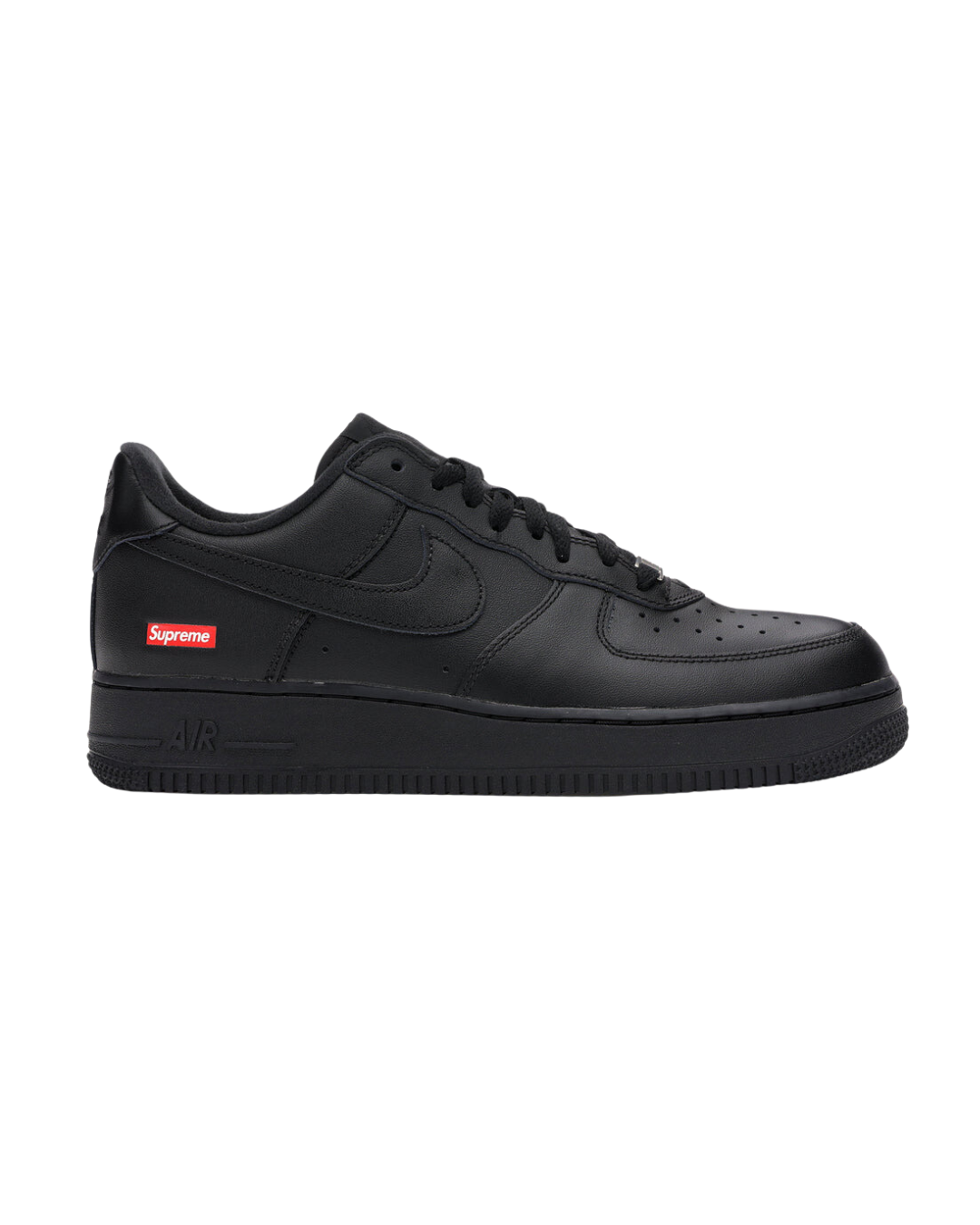 Nike Air Force 1 Low Supreme Black, Size: 8M