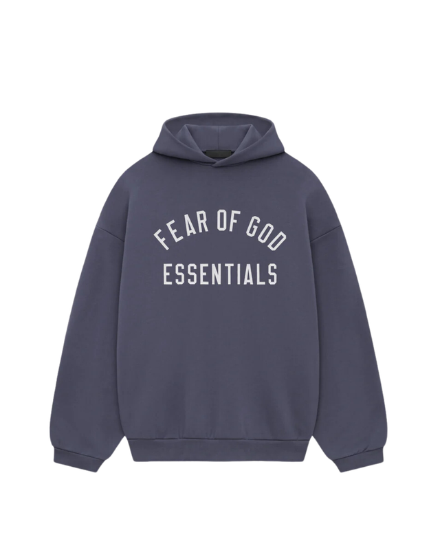 Fear of God Essentials Fleece Hoodie Marine