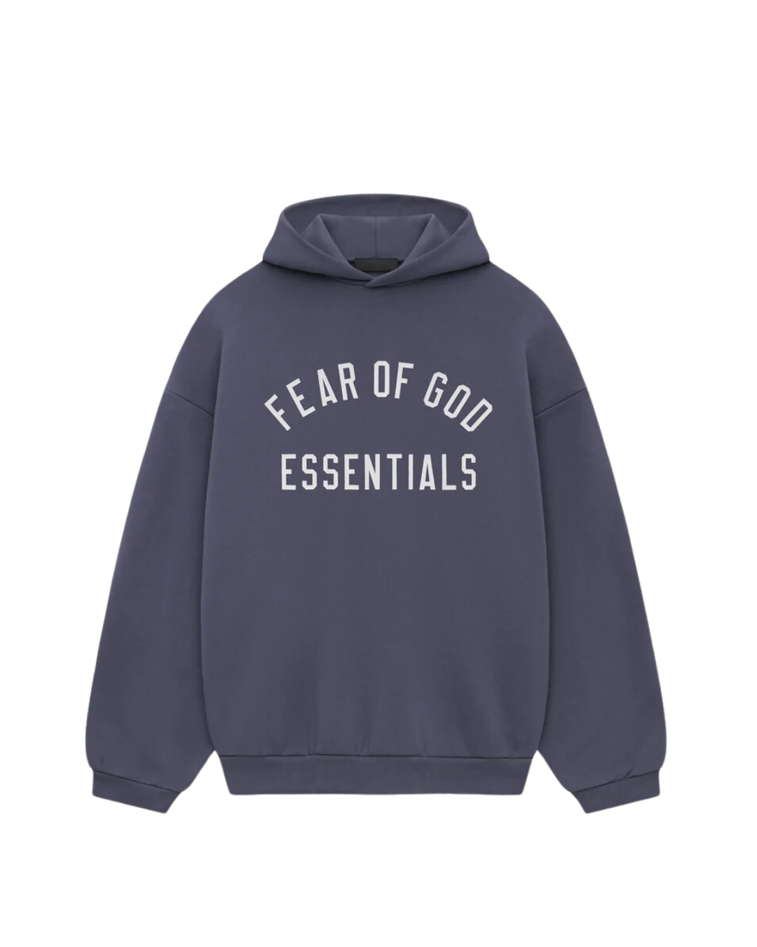 Fear of God Essentials Fleece Hoodie Marine, Size: S