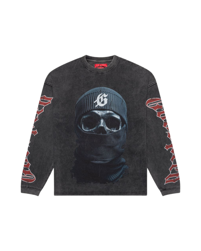 Godspeed Balaclava Long Sleeve (Wash Grey)