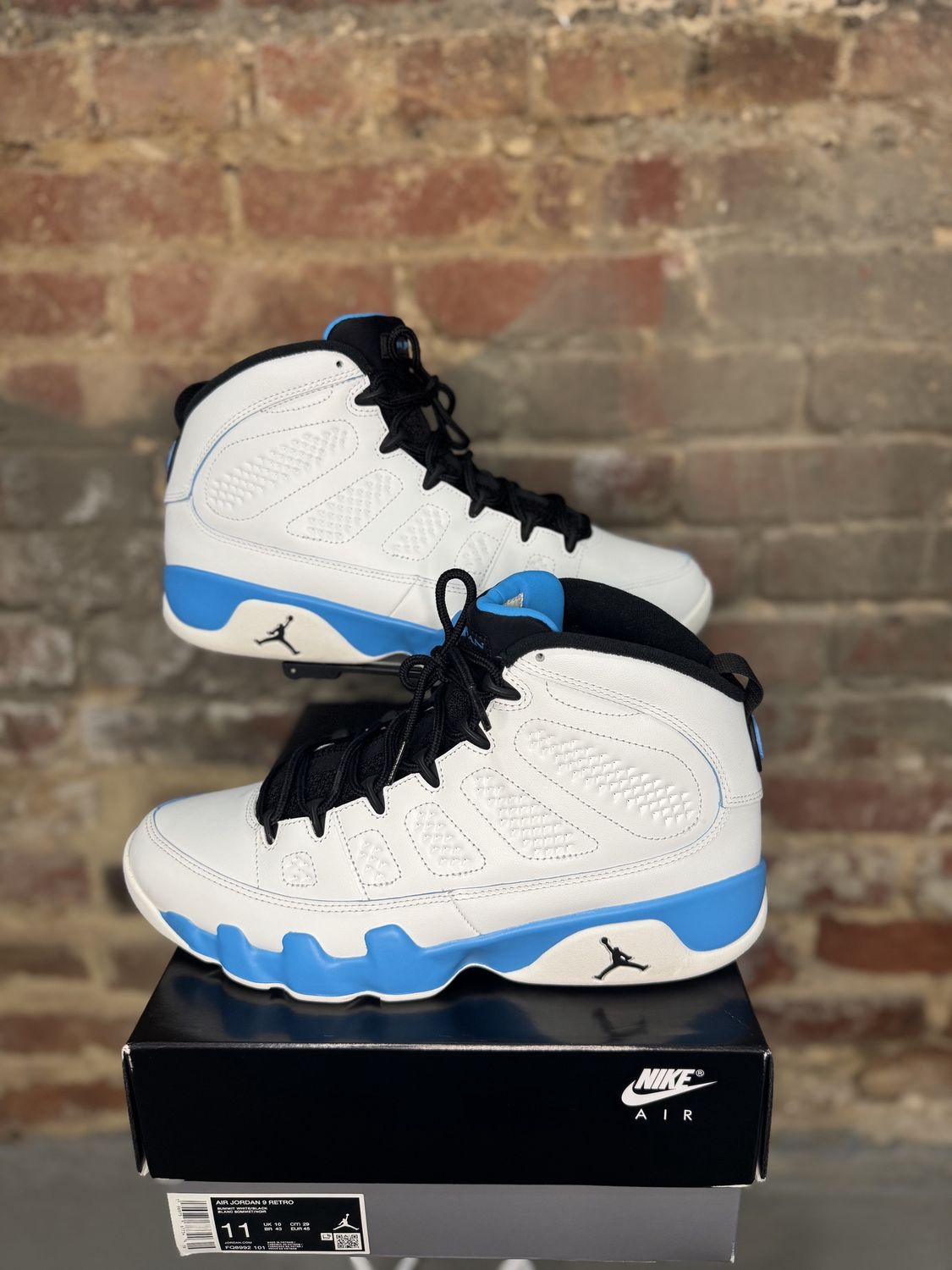Pre-Owned Jordan 9 Powder Blue, Size: 11M