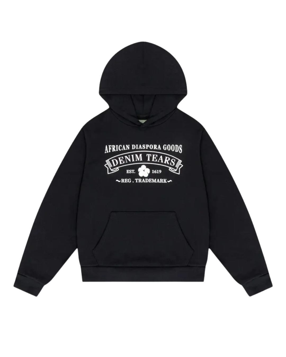 Denim Tears ADG Hoodie Black, Size: XL