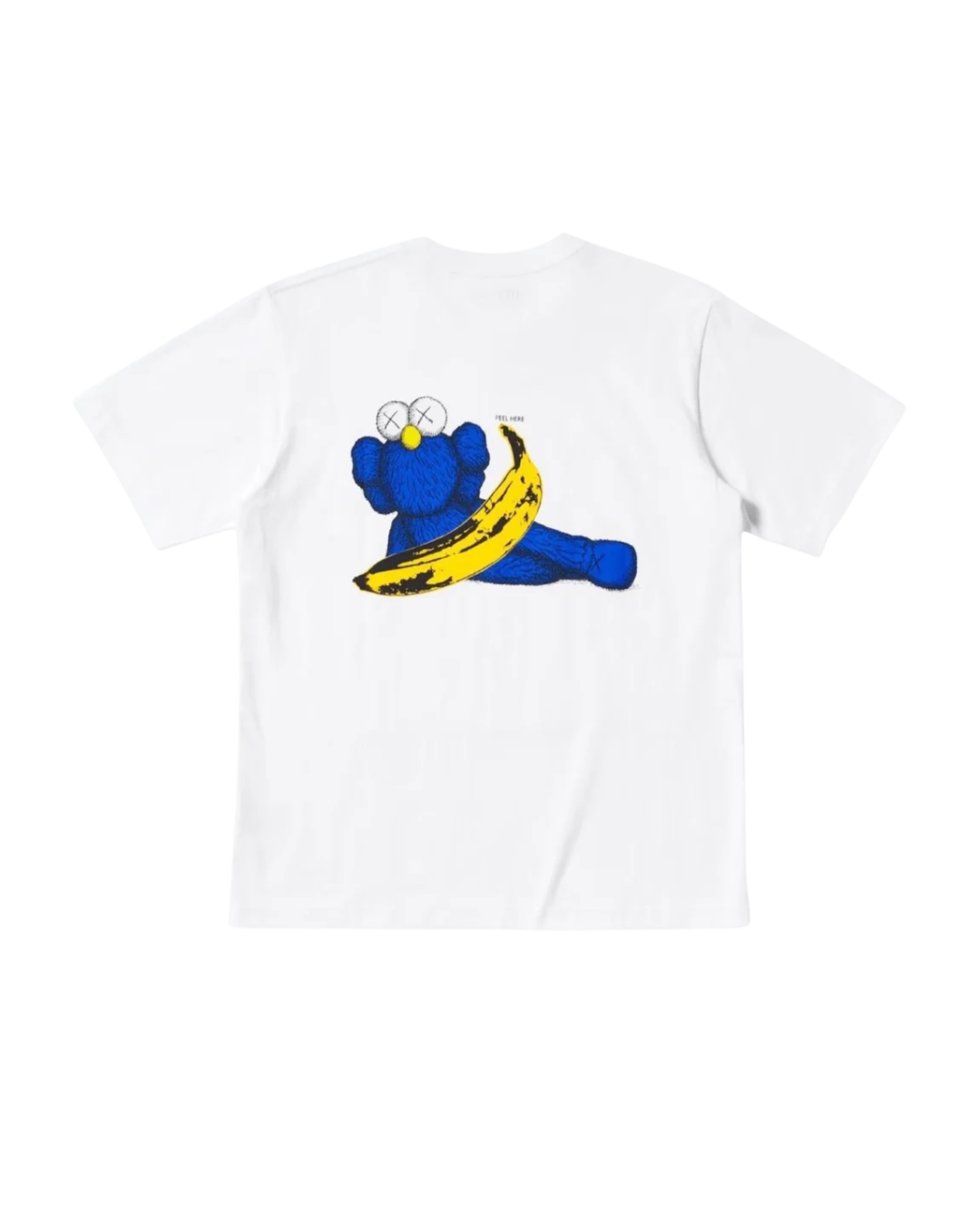 KAWS + Warhol White Tee, Size: M