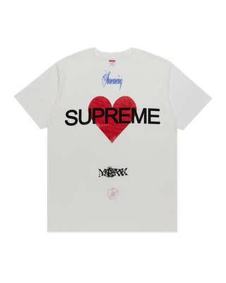 Supreme Announcing Tee 'White'