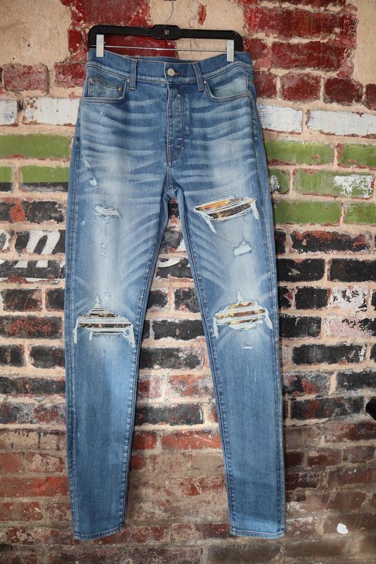Preowned Amiri MX1 Aloha Jeans