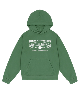Denim Tears ADG Hooded Sweatshirt 'Green'