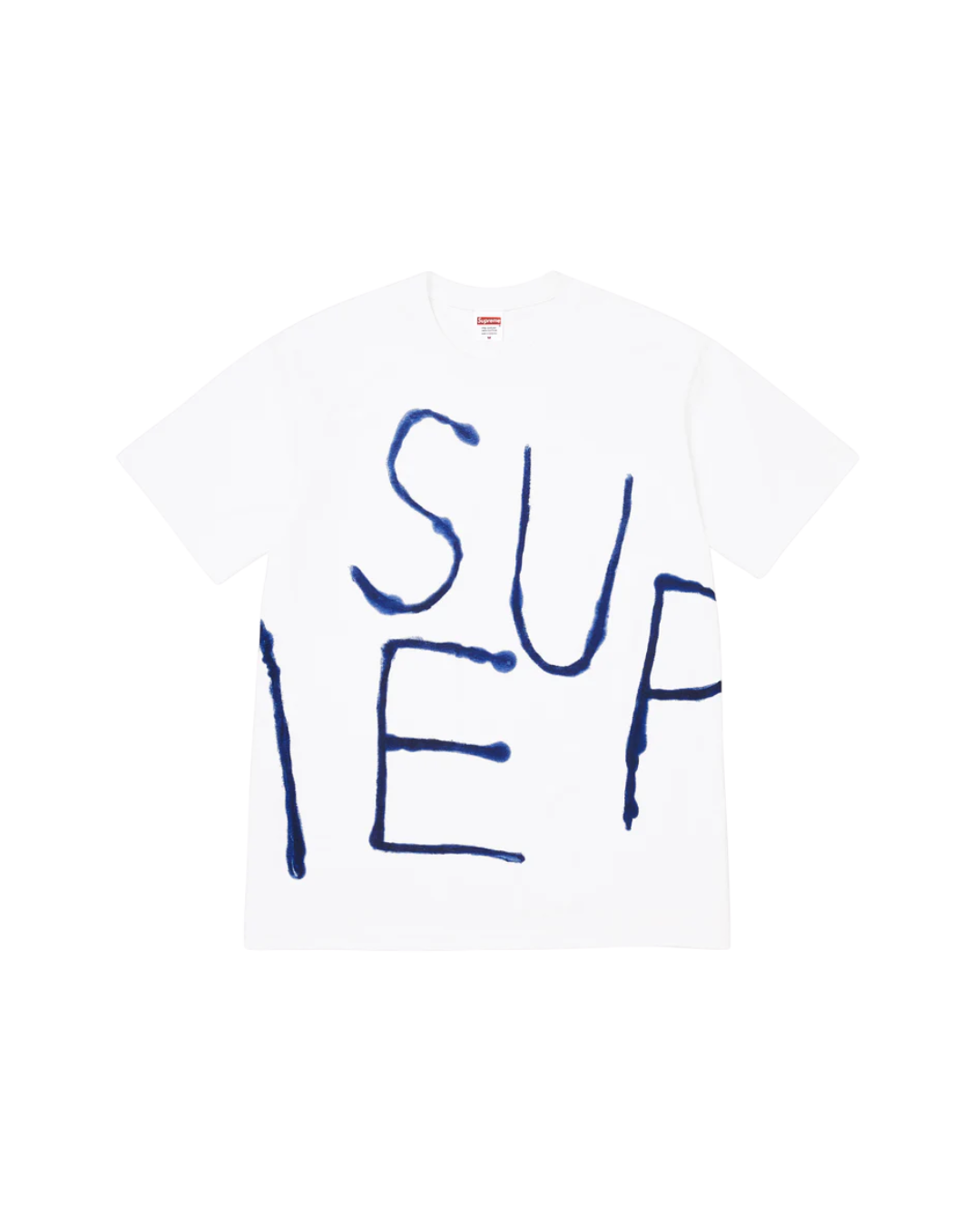 Supreme  Painted Tee White
