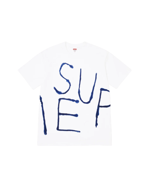 Supreme  Painted Tee White