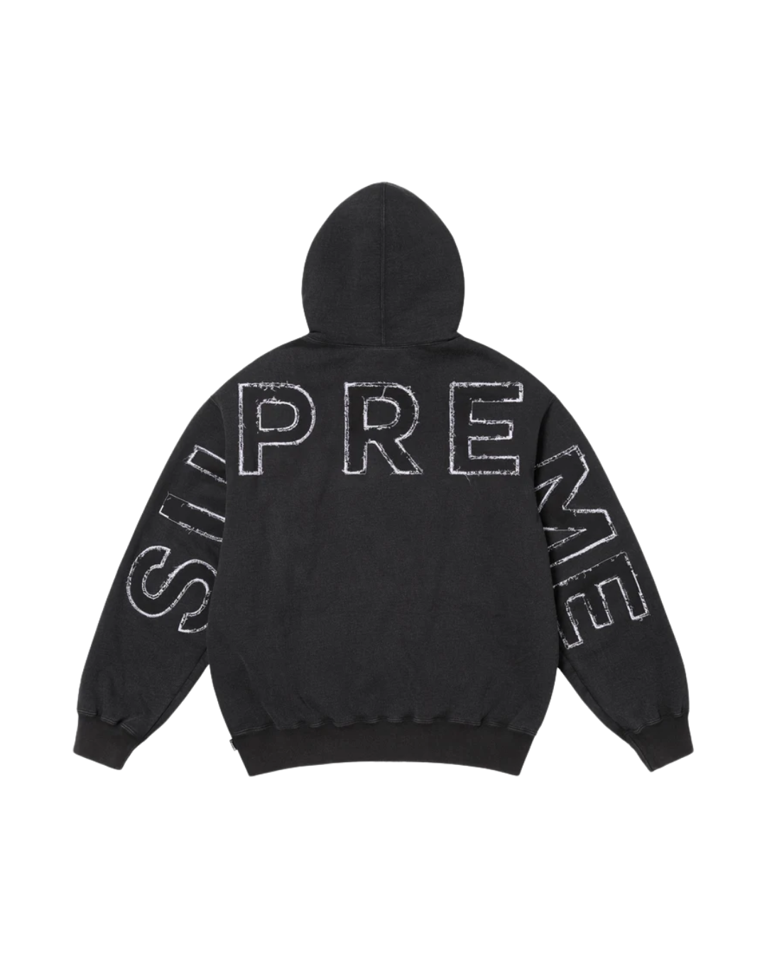Supreme Frayed Hooded Sweatshirt