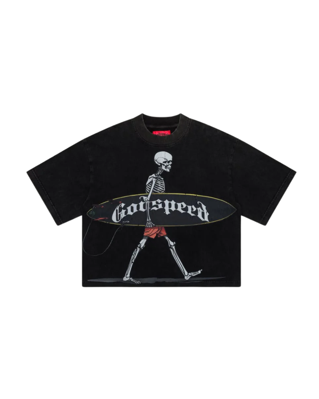 Godspeed New York Surf Day Tee Black