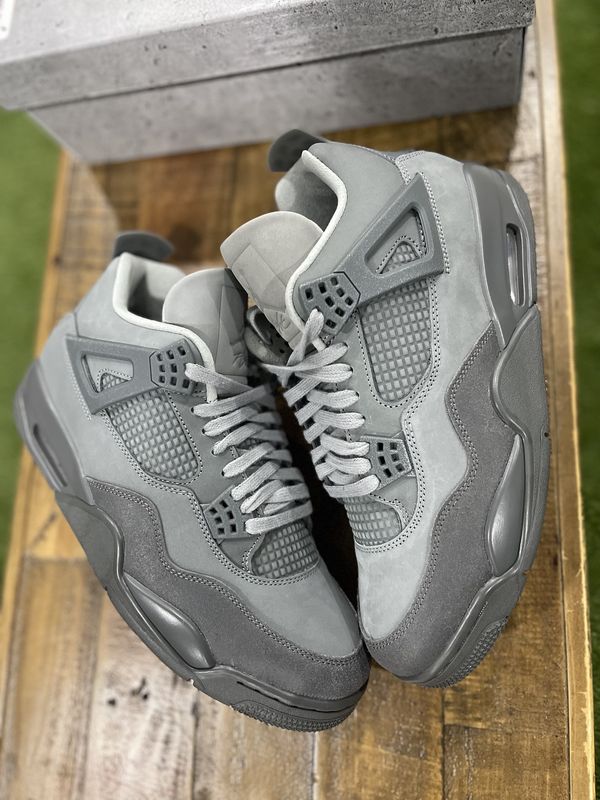 Preowned Jordan 4 Retro SE Paris Olympics Wet Cement