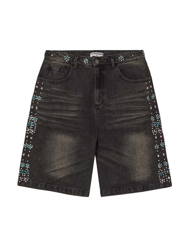 Vale Forever Black Candy Jorts