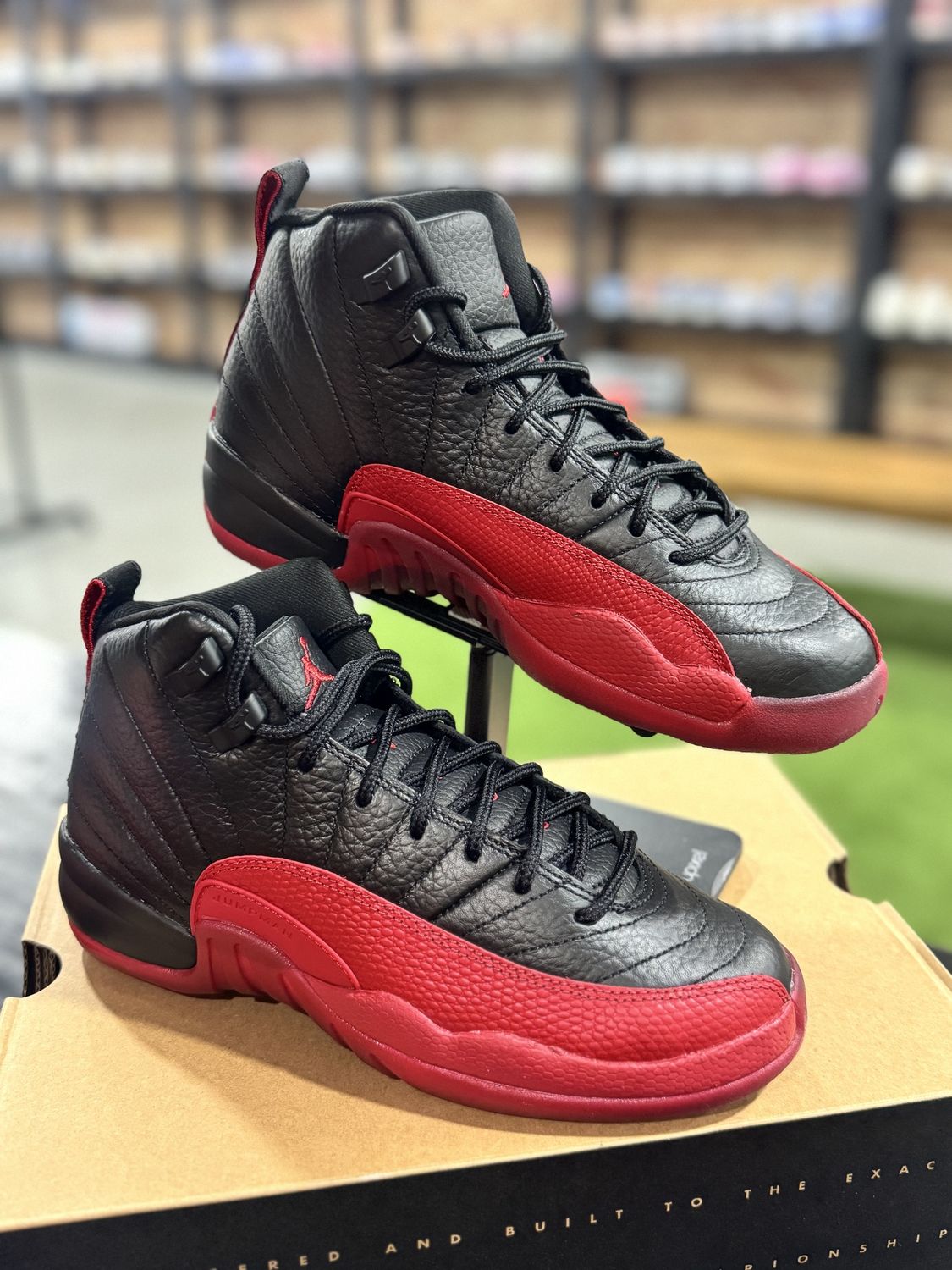 &quot;Tried on&quot; Jordan 12 Retro Flu Game (2025)