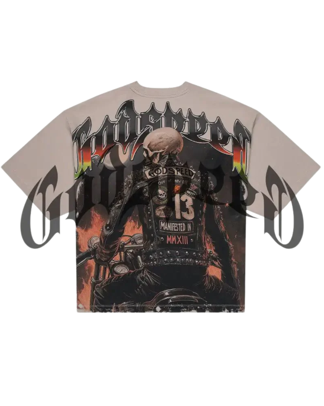 Godspeed Biker Nation (Stone Wash)