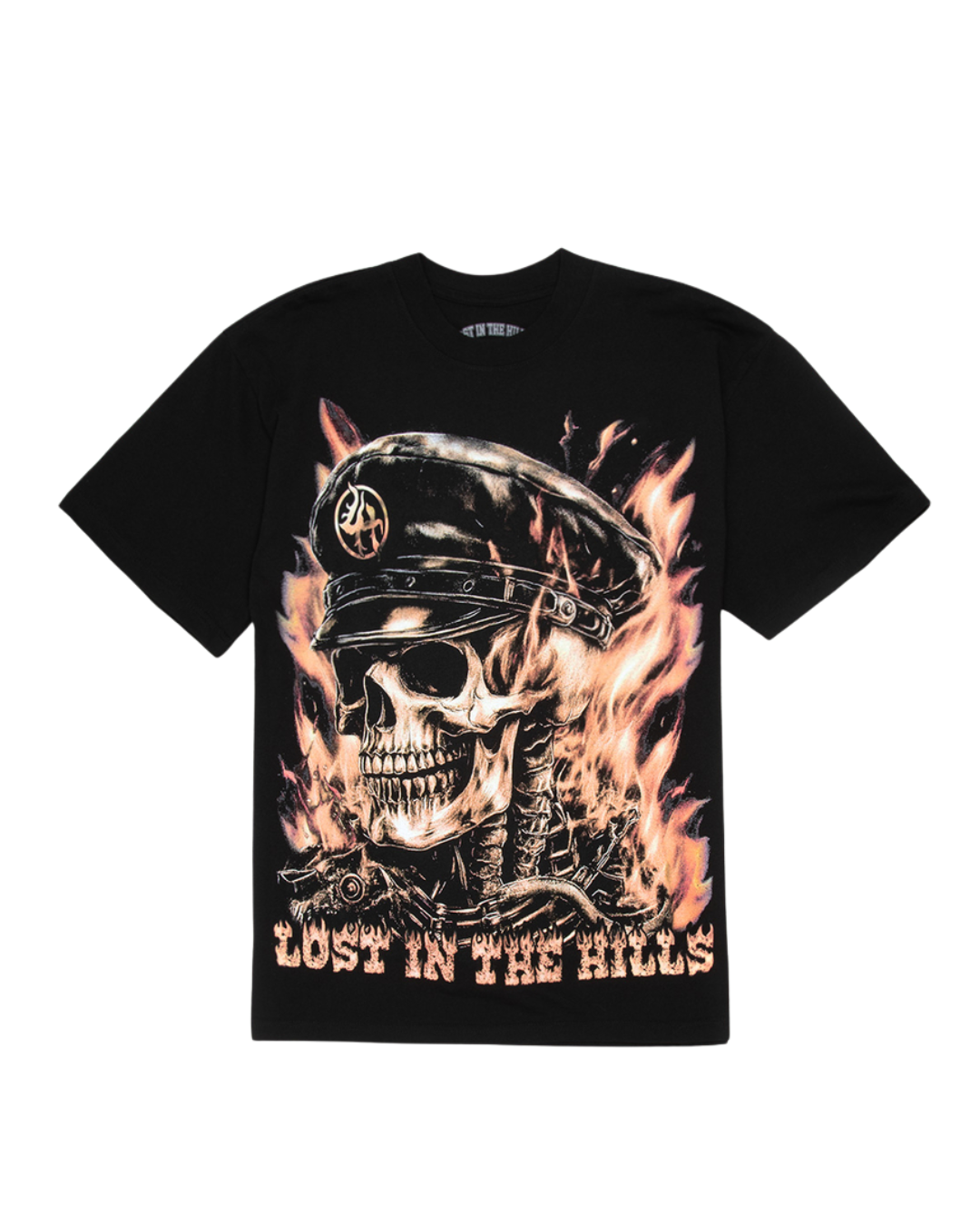 Lost In The Hills Flame Mens Tee