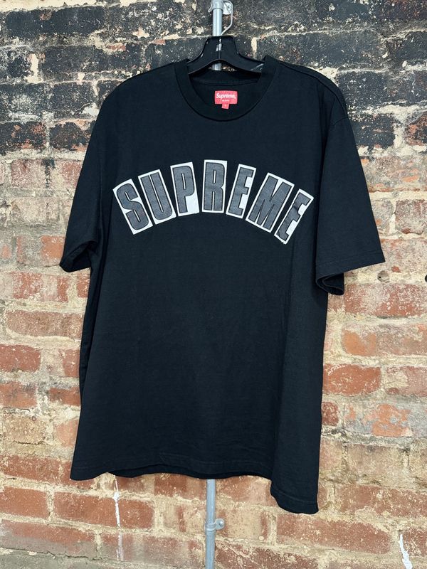 Preowned Supreme Arc Applique Tee