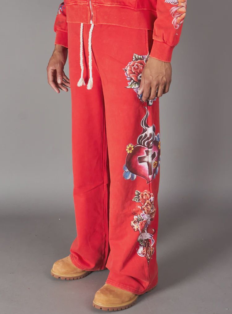 Politics Nivin Red Sweatpant