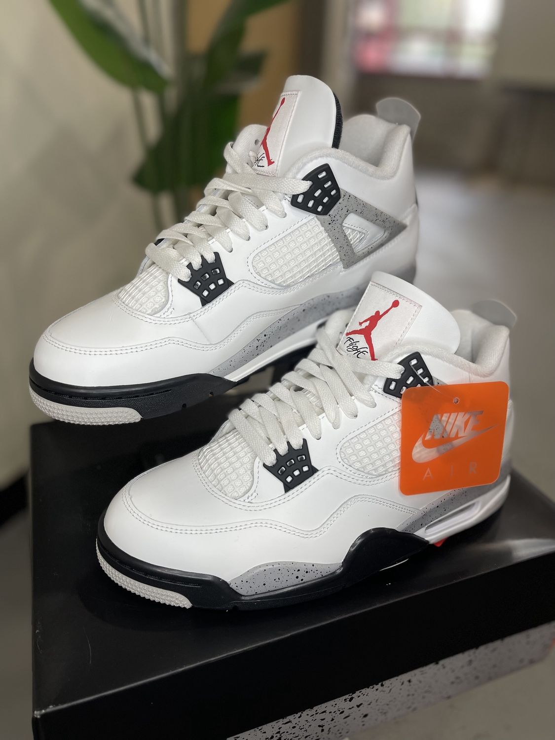 Preowned Jordan 4 Retro White Cement (2025)