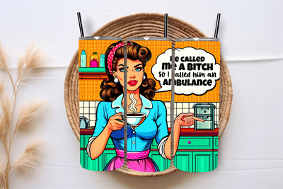 Pin up Sarcastic 20oz Tumblers