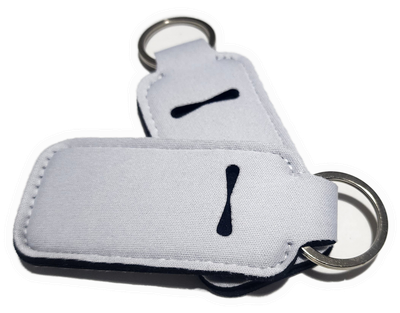 Lip balm/lip stick Keychain Holder