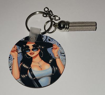 MDF Keychain