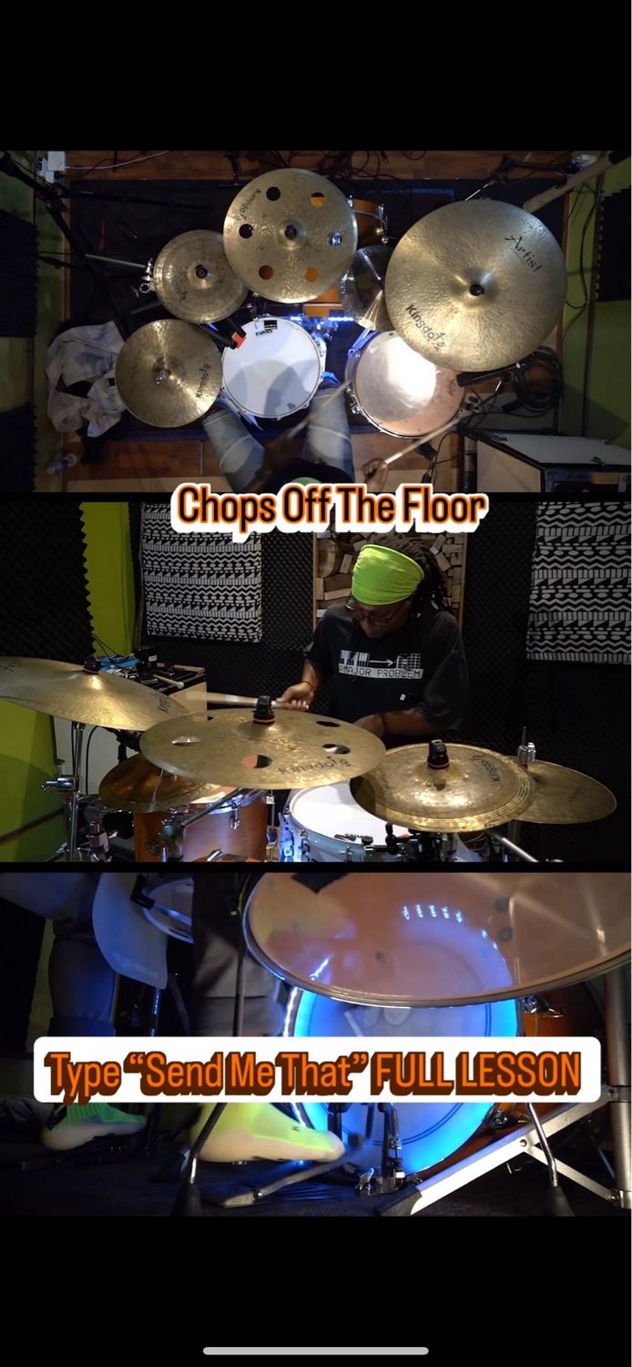 Amazing CHOPS with The Floor Tom!