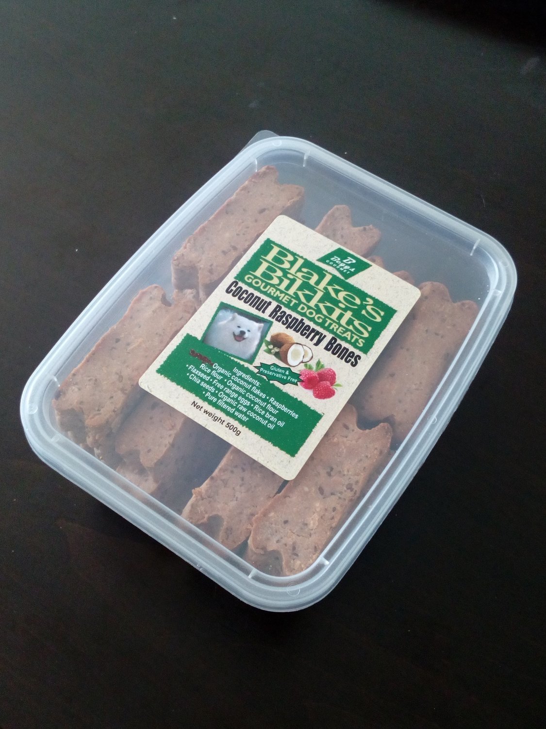 Coconut Raspberry Bones