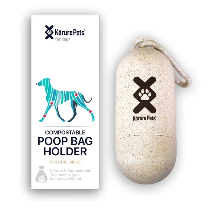 Wheat Straw Poop Bag Holder