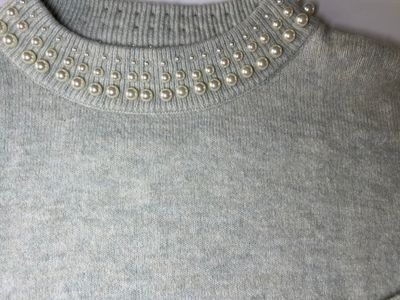 Pull avec perles H&amp;M