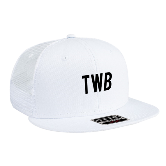 WHITE TWB LOGO HAT