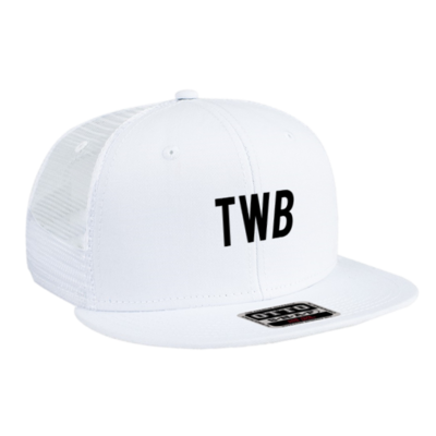 WHITE TWB LOGO HAT