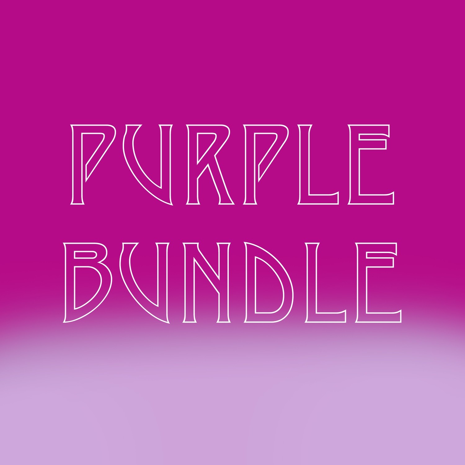 PURPLE BUNDLE PURPLE BUNDLE