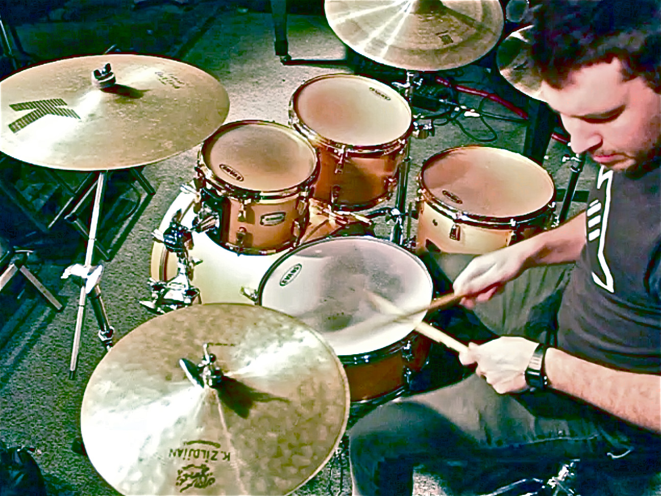 ANDY FISENDEN (Drums)  1 Full Video