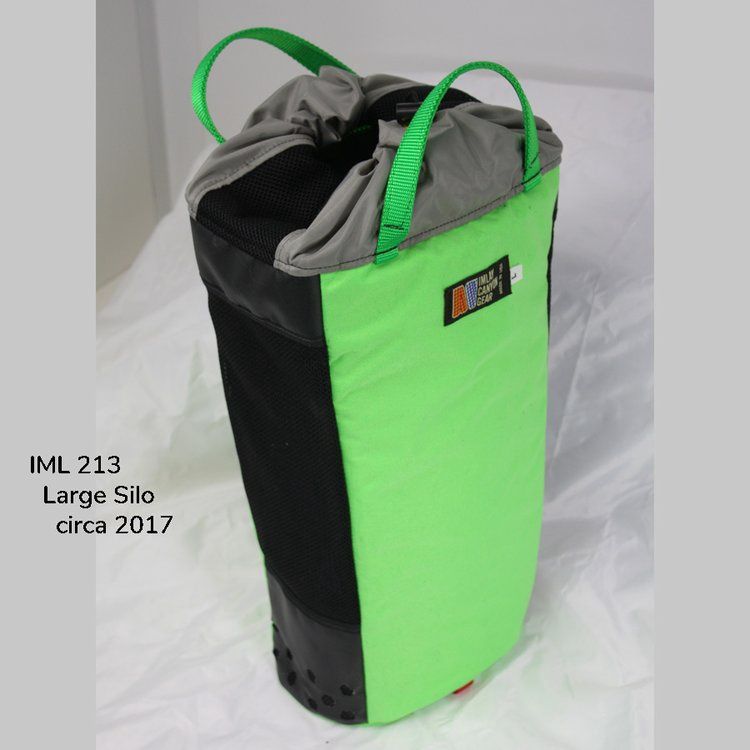 Rope Silo Rope Bag - Large, Color: Green/Neon Green