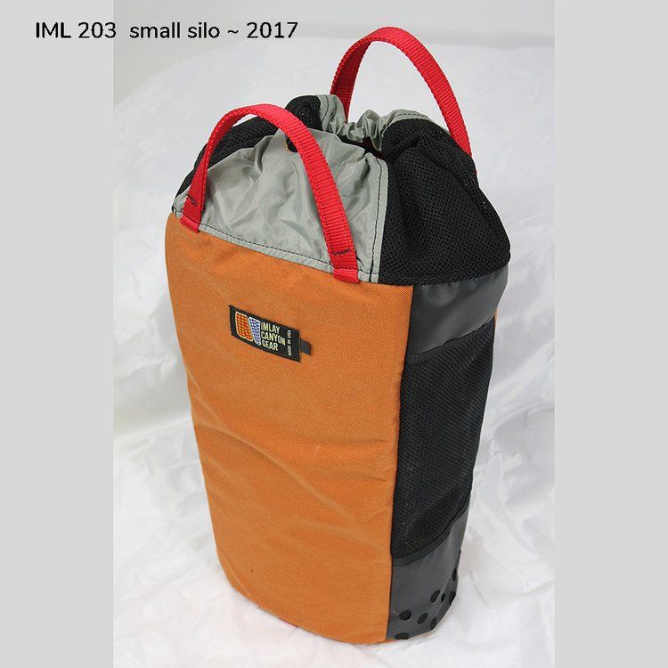 Rope Silo Rope Bag - Small, Color: Red/Orange
